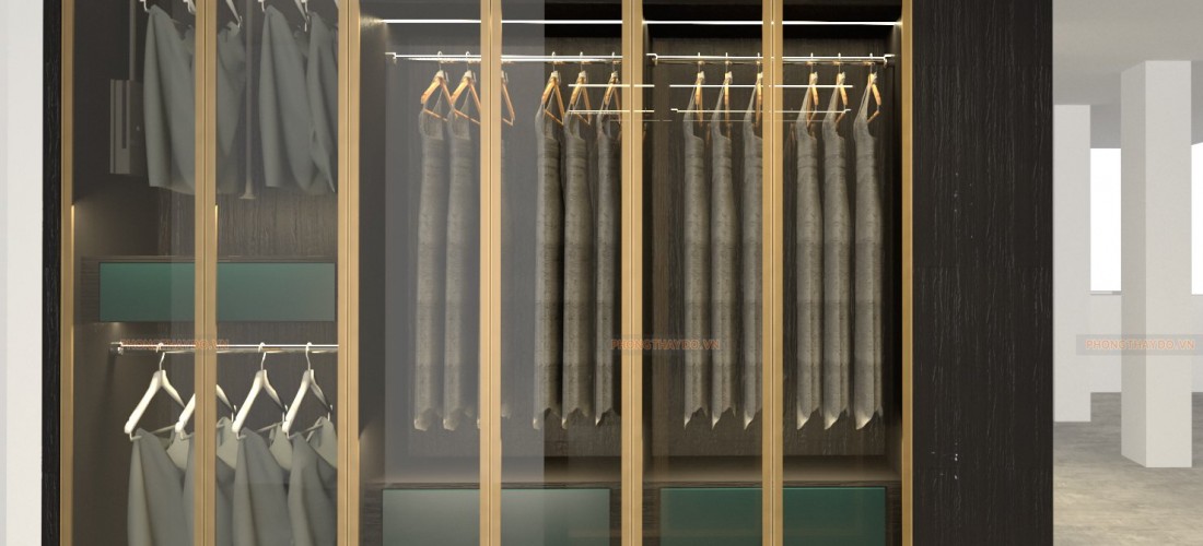 Bạn nên lựa chọn phong cách xây dựng phòng thay đồ cánh kính phù hợp